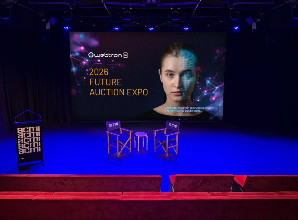 Webtron Future Auction Expo April 23rd, 2026 AD at ACMI Federation Square Melbourne