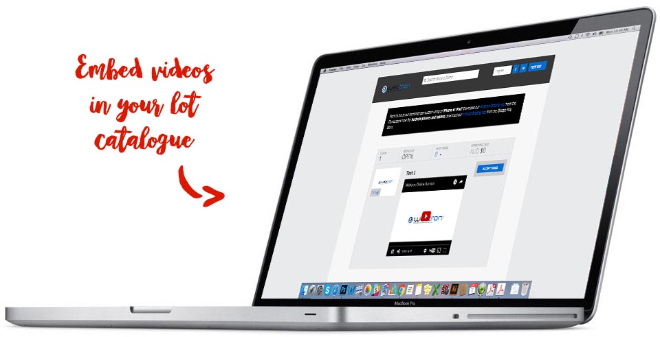 embed video