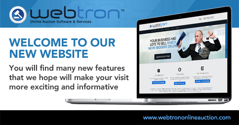 New Webtron Online Auction Website